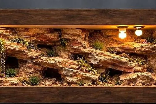 Terrarium od Egzo Systems dla gekona lamparciego agamy brodatej