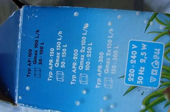 Aqua El napowietrzacz akwaryjny AP 100, Pomorskie, Pruszcz Gdański