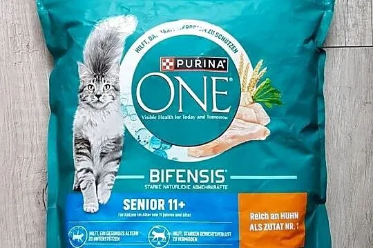Purina One Senior 11+ sucha karma dla kota kurczak 1,4 kg