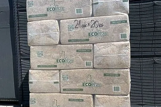 Ściółka dla zwierząt, ściółka lniana, opk.20kg, paleta 21 opk./ 420kg