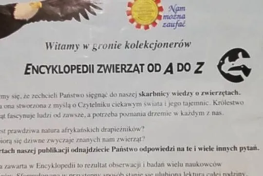 Encyklopedia  Zwierząt  Świata od  A  do  Z, Warmińsko-mazurskie, Olsztyn