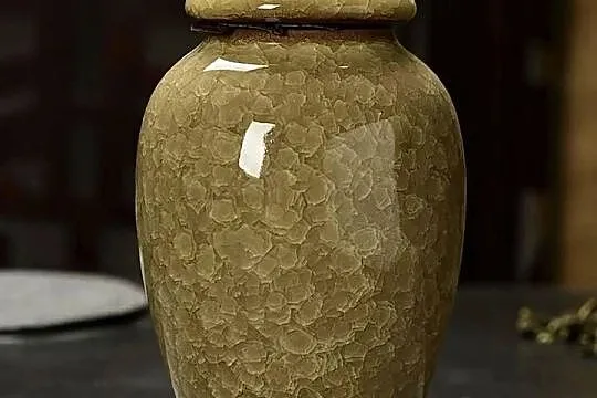 Urna na prochy psa kota zwierząt kremację ceramiczna żółta, Podkarpackie, Rzeszów