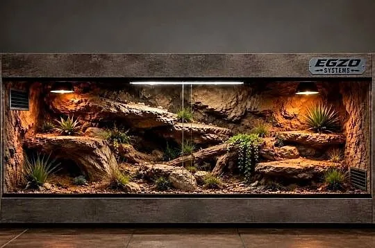Terrarium profesjonalne dla gekona lamparciego agamy brodatej