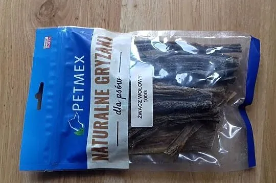 Petmex 100g, Naturalne gryzaki dla psów, żwacz wołowy 100g, 5905279194618