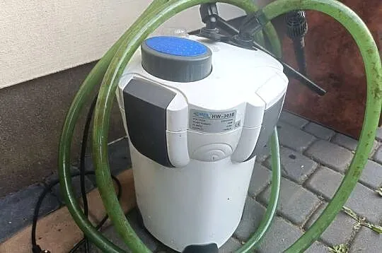 Akwarium Aquael 200L z filtrem kubełkowym i szafką, Łódzkie, Łask