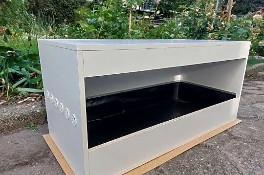 Terrarium z płyty meblowej 115x54x55cm dla żółwia, jaszczurki, węża, Mazowieckie, Warszawa