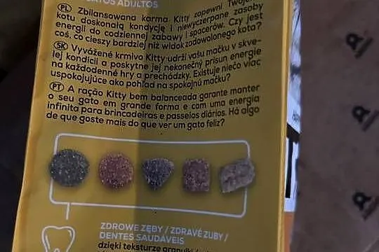 Kitty-sucha karma dla kotów dorosłych z kurczakiem i warzywami, Świętokrzyskie, Rytlów