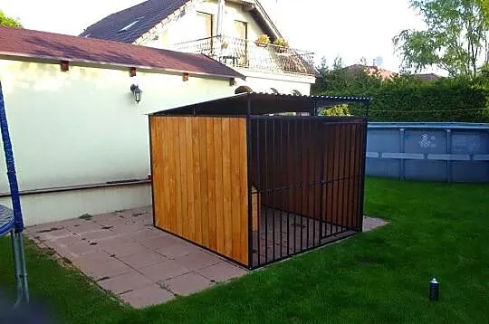 B133 Kojec dla Psa 2.5x2 -ściany drewniane Impregnowane | KOJCE | - ESSTAL, Śląskie, Cieszyn