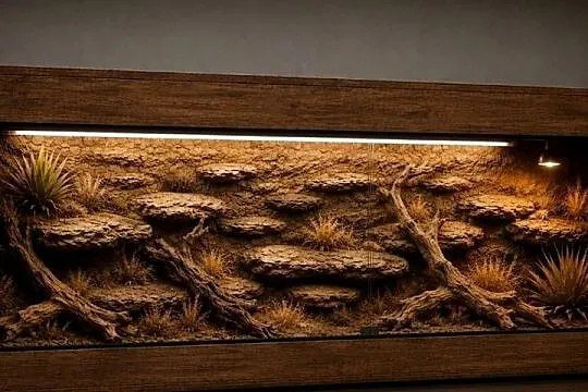 Terrarium specjalistyczne dla gekona lamparciego agamy brodatej