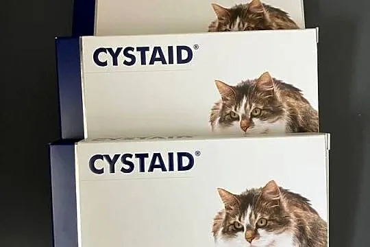Suplement dla kota na drogi moczowe Cystaid 3 opakowania nowe 90 kapsułek
