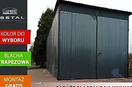 030A Garaż Blaszany Duży , Hala , Magazyn , Wiata ,Garaże Blaszane - ESSTAL