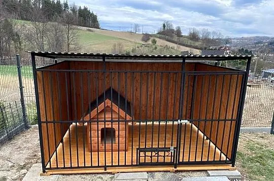 Kojec dla psa. WZMOCNIONY DLA GROŹNYCH PSÓW. Producent, Śląskie, Rybnik