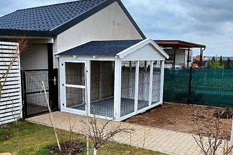 Kojec dla psa., Małopolskie, Jordanów