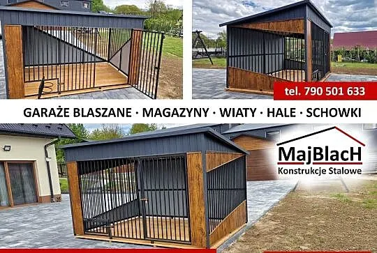 Ładny Kojec dla Psa - Kojce - Zadbaj o Twojego Pupila - Maj-Blach, Zachodniopomorskie, Świnoujście
