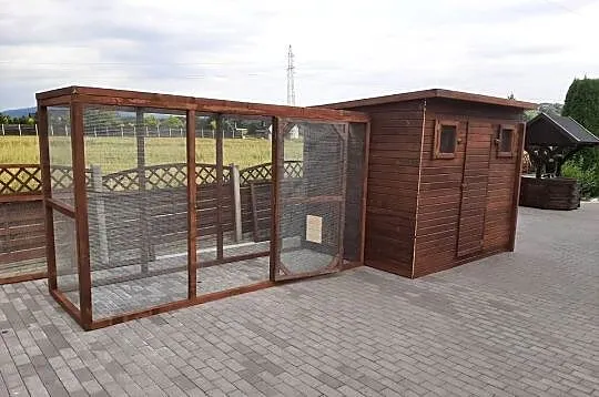 Kurnik dla kur z wolierą, Małopolskie, Jordanów