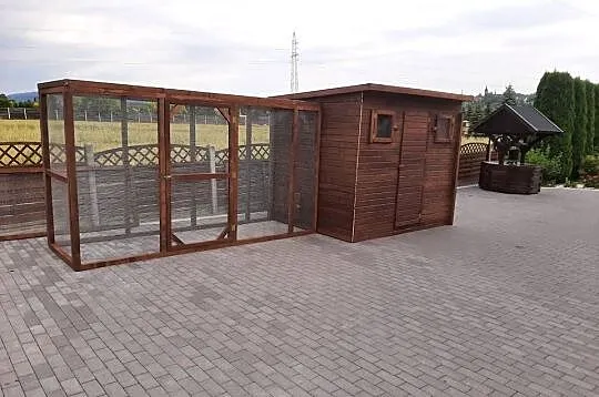 Kurnik dla kur z wolierą, Małopolskie, Jordanów