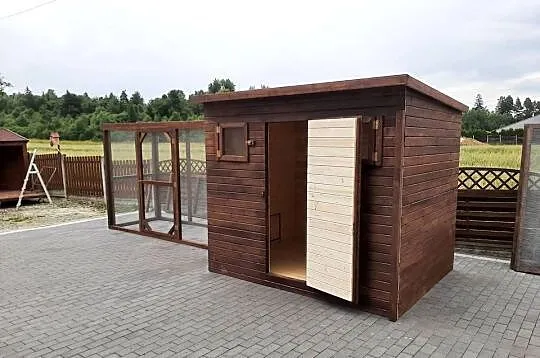 Kurnik dla kur z wolierą, Małopolskie, Jordanów