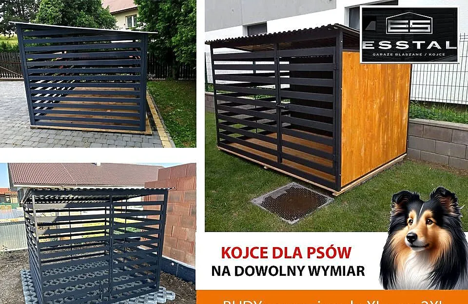 Kojec dla Psa 2.5x2 -ściany drewniane Impregnowane | KOJCE | - ESSTAL, Lubelskie, Krasnystaw