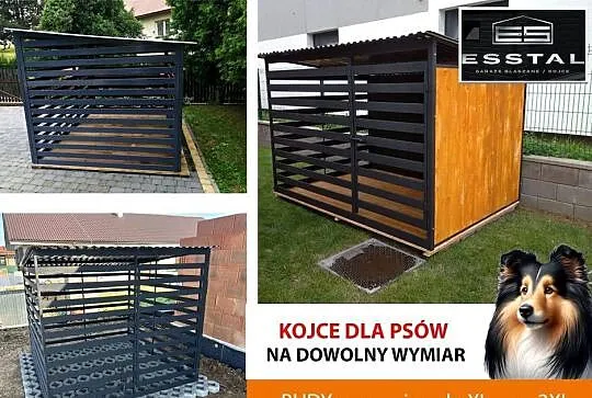 Kojec dla Psa 2.5x2 -ściany drewniane Impregnowane | KOJCE | - ESSTAL, Lubelskie, Krasnystaw