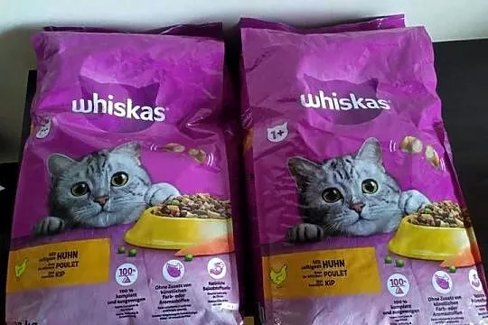 2x dla kota karma Whiskas z kurczakiem 3.8 kg, Mazowieckie, Warszawa