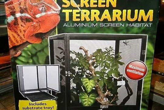 TERRARIUM EXO TERA SCREEN  Z SIATKI, Pomorskie, Gdańsk