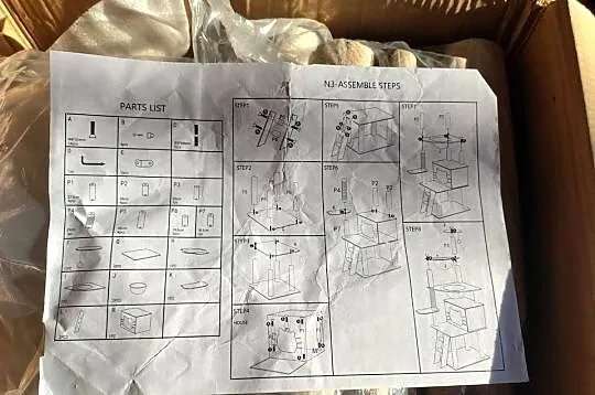 Wielofunkcyjny Kilkupoziomowy drapak dla kota, Śląskie, Zawiercie