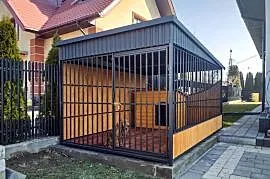 Kojec dla psa - gotowy zestaw 2x3m | Baro | Kojce klatki dla Psów