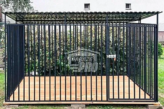 Kojec dla Psów 3x2,5m - Drewniana podłoga  GP399, Łódzkie, Łęczyca