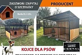 A160 Kojec dla Psa 3x2 - ściany drewniane Impregnowane | KOJCE | - ESSTAL