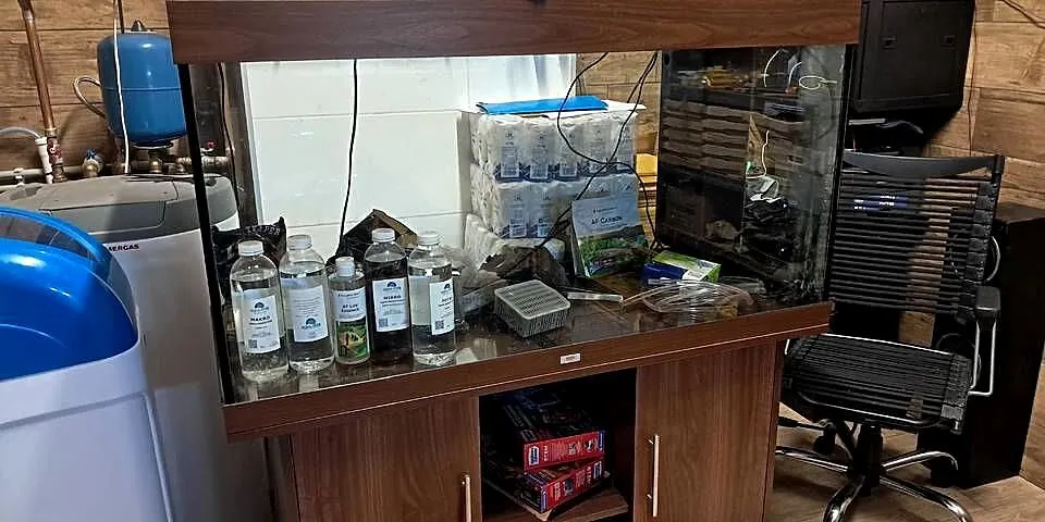 Akwarium juwell, Wielkopolskie, Piaski