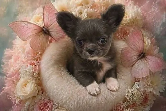 Chihuahua sunia długowłosa, Łódzkie, Łódź