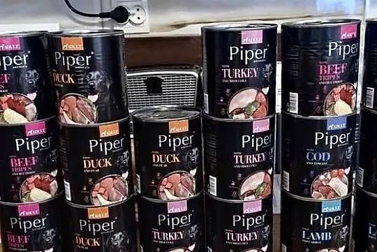 mokra karma piper dolina noteci 800g dla psa,17 sztuk, rózne smaki, Małopolskie, Kraków