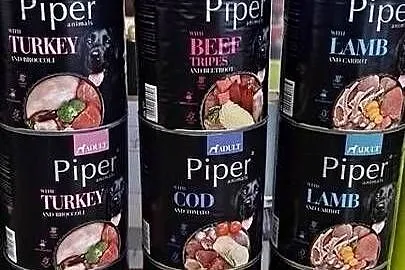mokra karma piper dolina noteci 800g dla psa,17 sztuk, rózne smaki, Małopolskie, Kraków