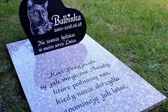 Średniej wielkości pochylone serce z napisem i wizerunkiem, Śląskie, Bytom
