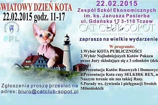 22.02.2015 Światowy Dzień Kota w Tczewie