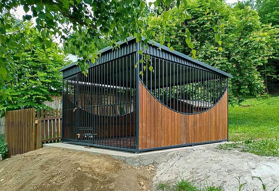 Kojec dla psa 3x3m Premium | Sinus | Na wymiar | Producent RAJK-STAL, Mazowieckie, Warszawa
