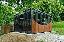 Kojec dla psa 3x3m Premium | Sinus | Na wymiar | Producent RAJK-STAL