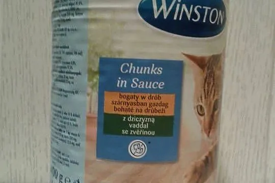 Winston Karma dla kotów bez cukru DRÓB z DZICZYZNĄ 5 x 400g, Opolskie, Strzelce Opolskie