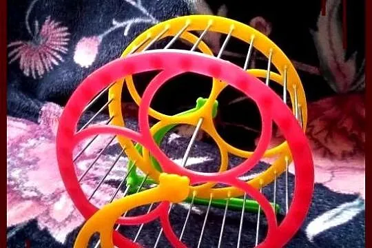 Nowy kołowrotek dla chomika karłowatego 13cm - czerwony, Śląskie, Ruda Śląska