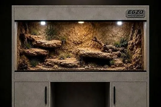 Terrarium od Egzo Systems dla gekona lamparciego żółwia greckiego