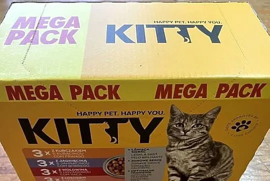 Mokra karma dla kota Kitty mix smaków, Mazowieckie, Warszawa
