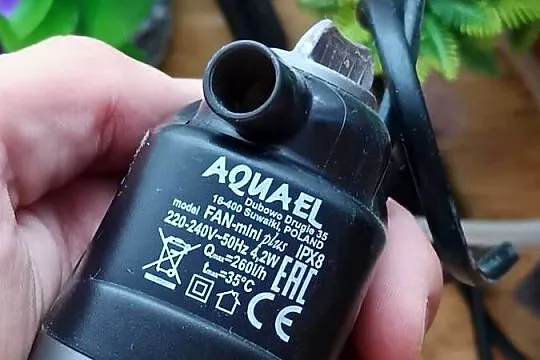 Akwarium 96L 80x30x40 szkło 6mm + pompy Aquael Aqua Szut komplet, Łódzkie, Radomsko