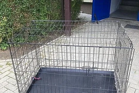 Duża klatka metalowa kojec dla psa, Lubelskie, Świdnik