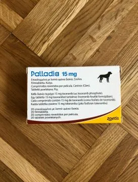 Sprzedam lek Palladia 15 mg 19 tabletek data ważności 02.2027 Toruń, 