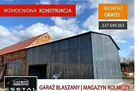035A Garaż Blaszany|MAGAZYN ROLNICZY|Hala|Wiata|Blaszane|Schowek - ESSTAL