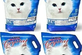 Benek Crystal 4x7,6L Żwirek Silikonowy dla kota