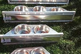 Miski obrotowe aluminiowe karmidła