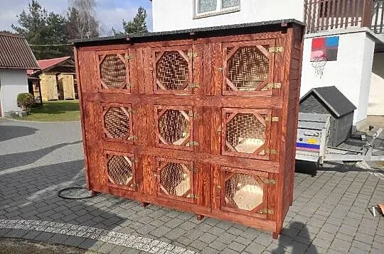 Klatka dla królików 9 komorowa, Śląskie, Myszków