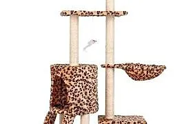 Drapak dla kota domek drzewo legowisko 138cm xl panterka