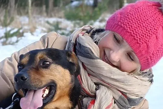 Basieńka - czyli jak pies potrafi kochać każdą chw